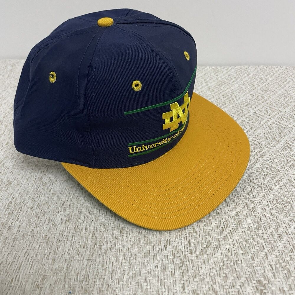 The Game Vintage Notre Dame Fighting Iris Snapback Hat NWT